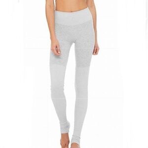 Alo Yoga - High-Waist Alosoft Goddess Legging - XS - Zinc Heather